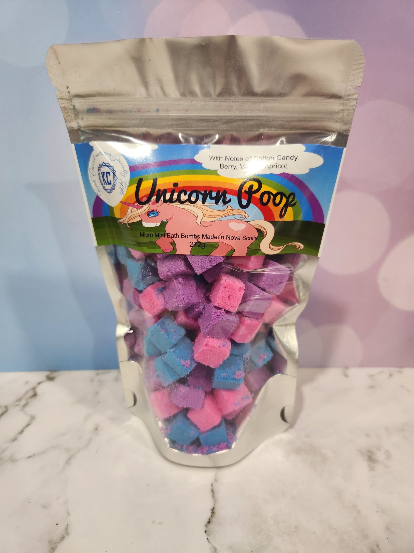 Micro Mini Unicorn Poop Bath Bombs