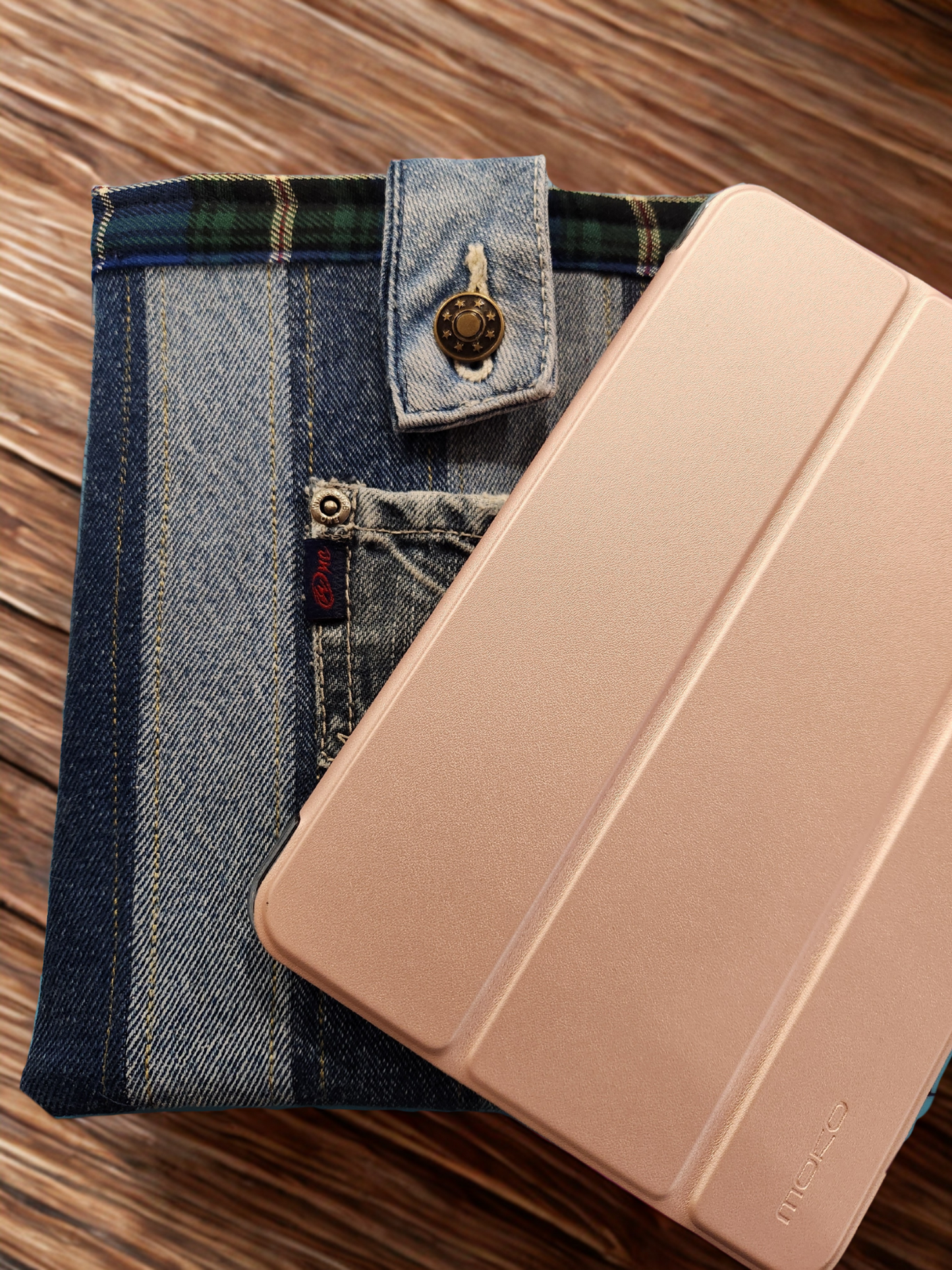 Dark & Light Stripe Book Sleeve - E-Reader Size