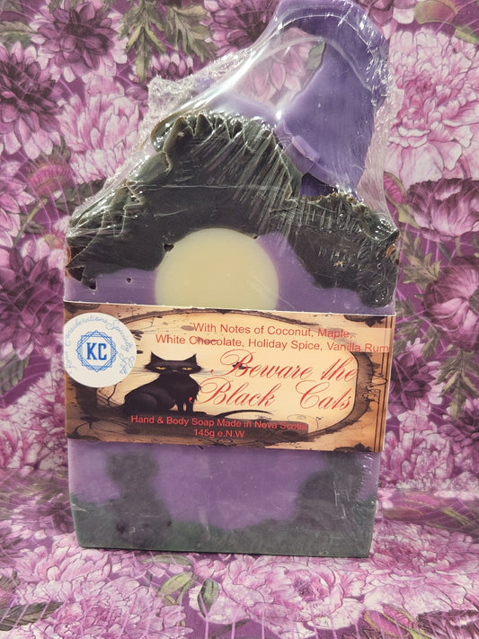 Beware the Black Cats Soap