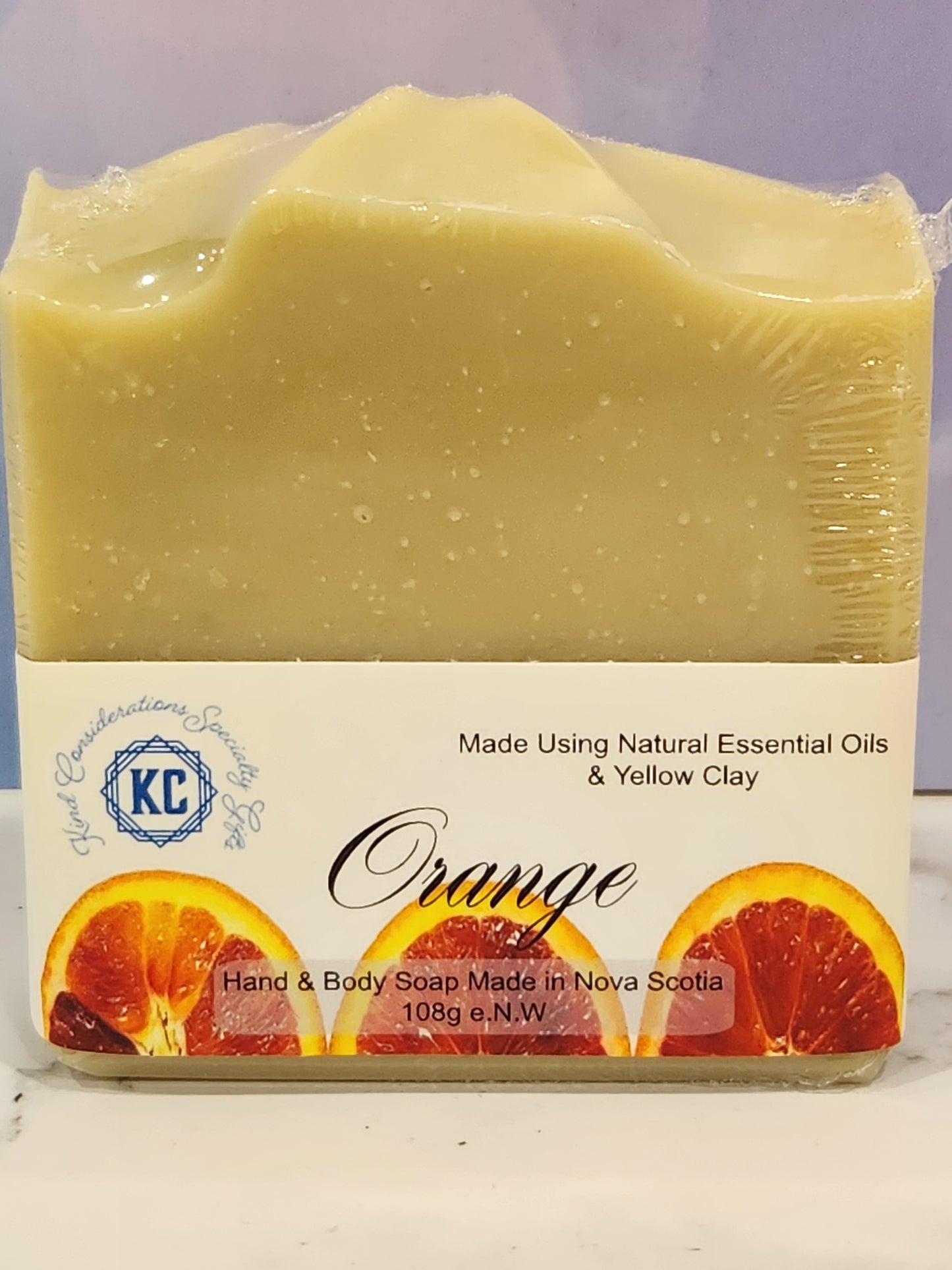 Orange & Yellow Clay Soap