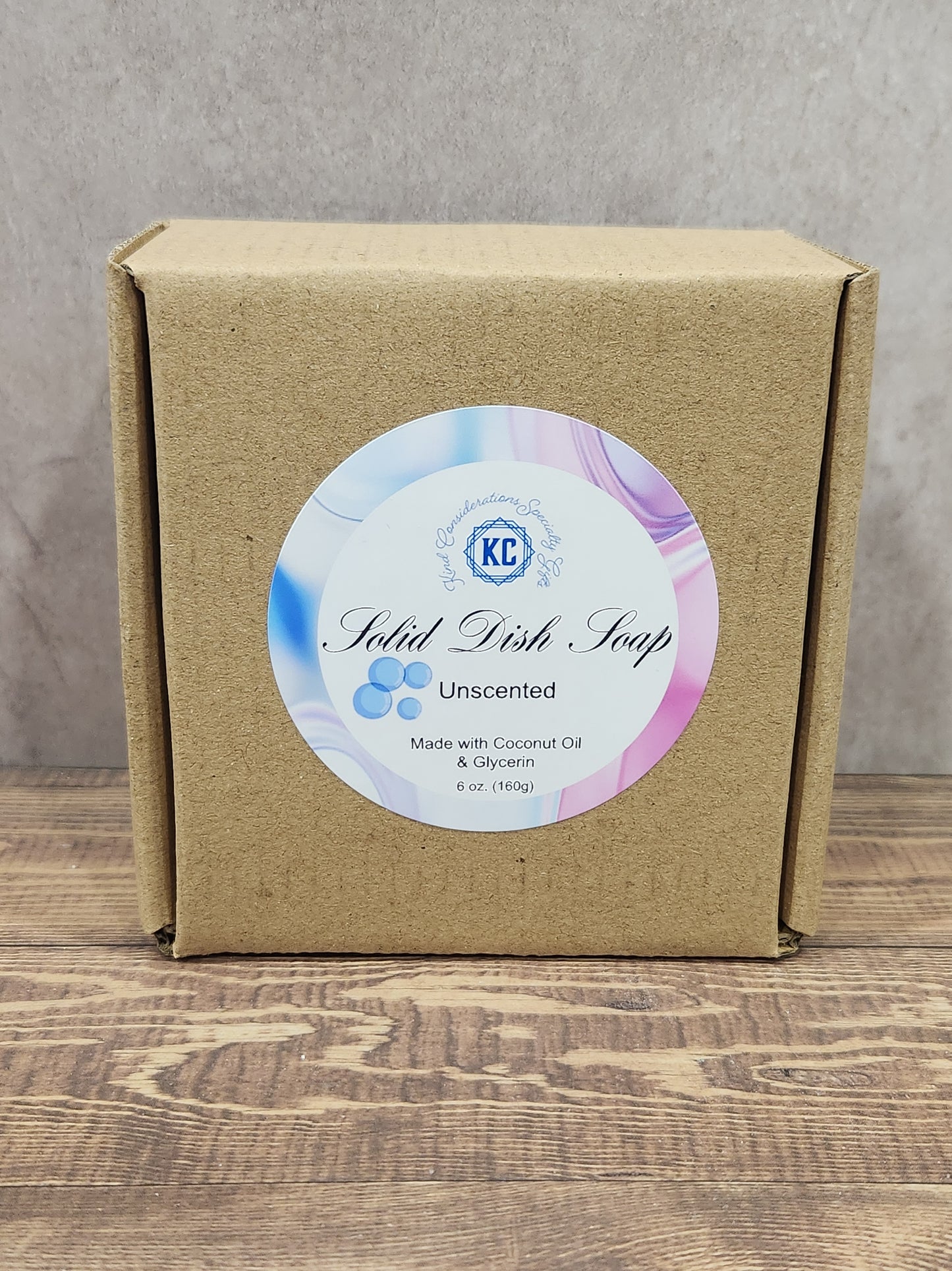 Solid Dish Soap - Unscented