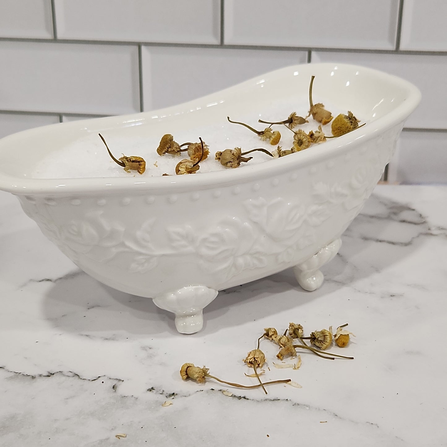 Natural Bubbling Bath Salts - Discontinued Label